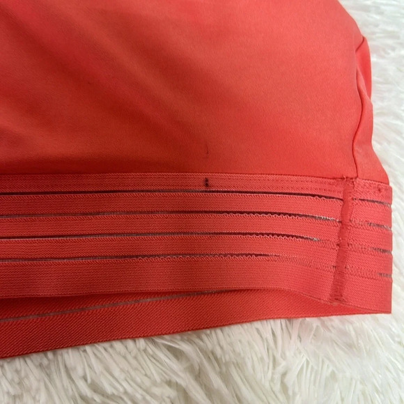 Avia Sports Bra Color is Melon - Picture 7 of 9